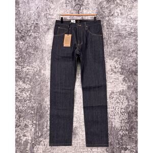 New Lee Jeans 30 x 32 Mens 101Z Lefthand Twill 15 oz Raw Selvedge Denim